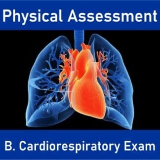 Physical Assessment B: Cardiorespiratory Exam