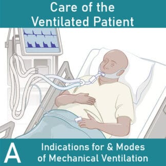 Caring for the Ventilated Patient A: Indications for & Modes of Mechanical Ventilation